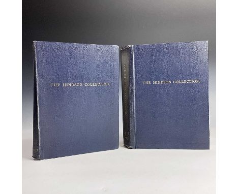 Sotheby &amp; Co. Catalogue of The M. T. Hindson Collection of Important Japanese Netsuke, Two Volumes, The first contains Lo