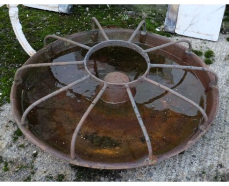 Cast Iron Pig Trough, 29” dia
