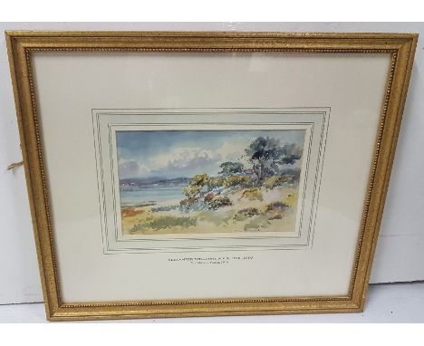 ALEXANDER WILLIAMS RHA – Watercolour, described as being “from the Sketch Book of Alexander Williams”, signed lower right (an