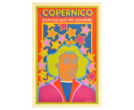 Original vintage movie poster for Copernico / Copernicus, a 1973 Polish historical film directed by Ewa and Czes?aw Petelski,