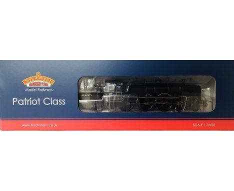 Bachmann 31-210K OO gauge Patriot Class The Royal Pioneer Corps BR Black Collector Club Model with instructions and detail pa