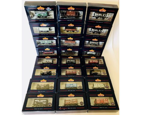 Bachmann OO gauge assorted goods freight wagons all near mint in near mint boxes