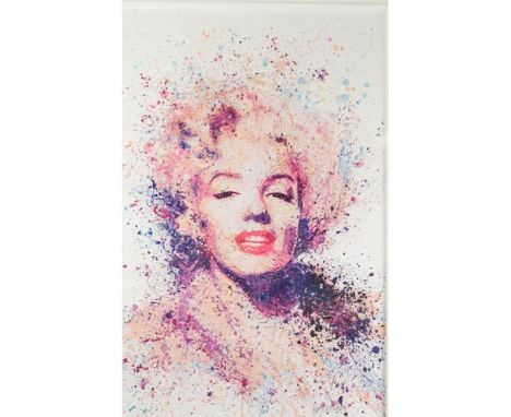 DANIEL MERNAGH (MODERN)  ARTIST SIGNED LIMITED EDITION COLOUR PRINT ‘Show Girl’ (34/95) with certificate  30” x 20” (76.2cm x