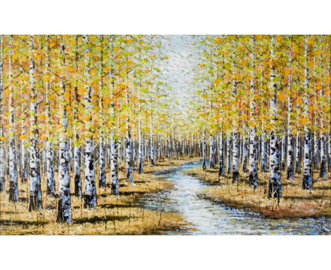 INAM (MODERN) ARTIST SIGNED LIMITED EDITION COLOUR PRINT ‘Woodland Quest’ (37/195) with certificate  19 ½” x 31 ½” (49.5cm x 