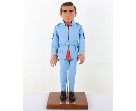 Very Rare Captain Paul Traverse Reproduction Puppet from Gerry Andersons Film Thunderbirds are Go! manufactured by Terry Curt