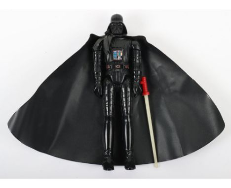 Scarce Takara (Japan) Vintage Diecast Star Wars Darth Vader Figure, in near mint unboxed condition, with vinyl cape and light