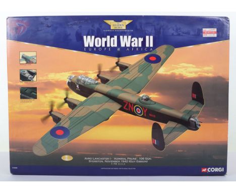 Corgi Boxed Aviation Archive 1:72 scale AA32604  Avro Lancaster I ‘Admiral Prune’ 106 Sqn, Syerston November 1942 (Guy Gibson