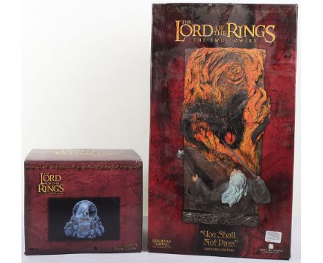 Lord of the Rings Collectables  Sideshow Lord of The Rings   Weta “You Shall Not Pass” Limited Edition Wall Plaque, In Near m