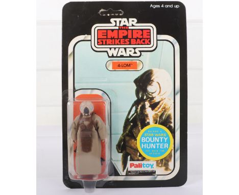 Palitoy Star Wars The Empire Strikes Back 4-LOM Vintage Original Carded Figure, 3 ¾ inches mint, with a mint factory sealed b