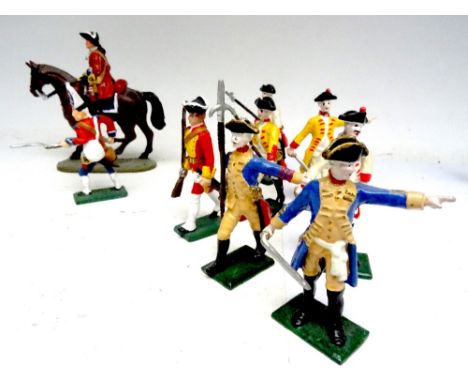 New Toy Soldiers before, during and after the Napoleonic Wars including foot and mounted Bands and some larger scale figures,