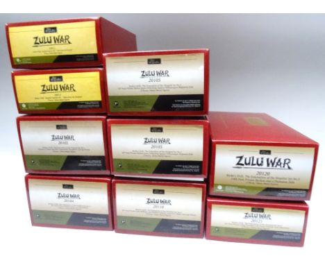 Britains matte series Zulu War Hospital sets 54mm Rorke's Drift 20012 Hospital Vignette No.2 (two), Evacuation of the Hospita