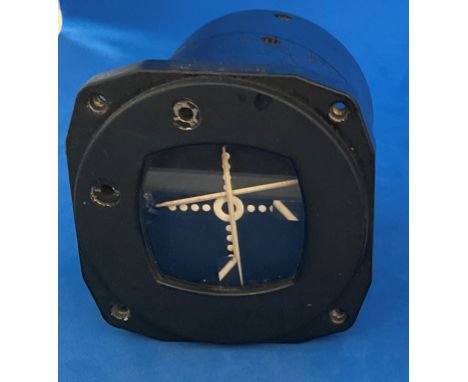 Sangamo Weston Airplane stabilizer No. AB. 55266. From a Vulcan war aircraft. Good used condition. A unique collector's item.
