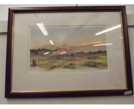Framed print 