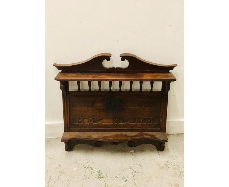 An Interesting shelf display unit dated 1890