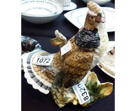 CERAMIC BIRD. Ceramic bird H: 20 cm