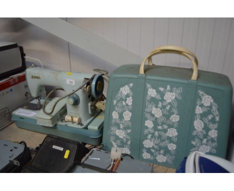 A Jones sewing machine, sold as a collector's item