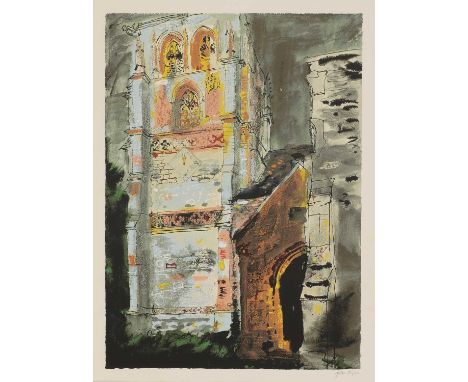*John Piper CH (1903-1992)'Ruishton' (Levinson 381)lithograph in colours, 1986, printed by Kelpra Studio, published by CCA Ga