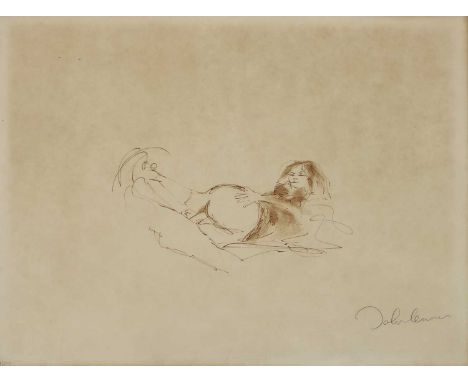 *John Lennon (1940-1980) Erotic 3, 1970lithograph, signed l.r, numbered 39/300 l.l.image 57.5 x 75cm*Artist's Resale Right ma