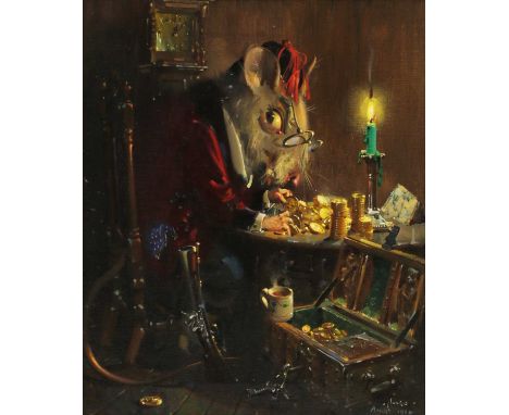 *Terence Cuneo (1907-1996)'The Miser';'The Poacher'two, both signed 'Cuneo' and dated 'August 1964' and 'April '65' respectiv
