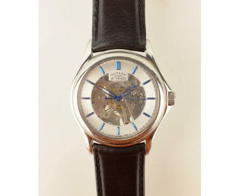 Gentleman's Rotary automatic skeleton wristwatch   Condition Report   Click here for further images, condition, auction times