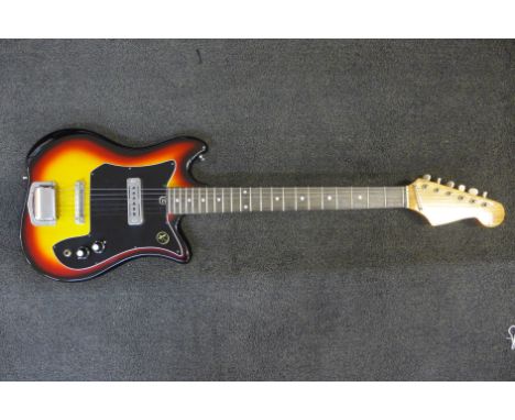 A Kay model E-100 early 1970's electric guitar 