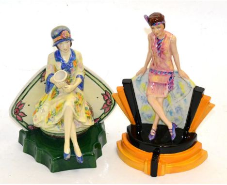 Two Kevin Francis figures ''Hullabalu-Lu'' and ''Charlotte Rhead'' Charlotte Rhead - light crazing, otherwise ok. Hullabalu-L