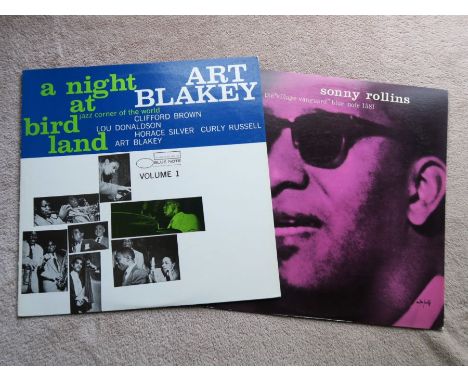 Art Blakey Quintet & Sonny Rollins Japan 2 Blue Note vinyl LP'sSonny Rollins ‎– A Night At The "Village Vanguard" The sleeve 