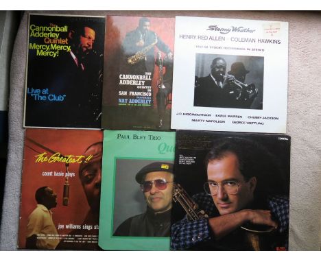 Great lot of Jazz Albums Michael Brecker Paul Bley Coleman Hawkins and moreThe Cannonball Adderley Quintet Featuring Nat Adde