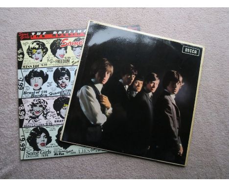 Rolling Stones Collection of Two Albums First album original Gret lot of two stones albumsThe first album sleeve is quite cle