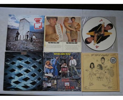 The Who Superb lot of 6 LP's inc picture disc and TommyDomestic and International (some restrictions) postage is available fo