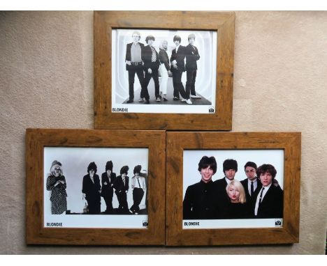 Blondie lot of 3 framed prints 8x10" prints PunkThe prints art 8" x 10" and the frames are about 10" x 12" in size.Worldwide 