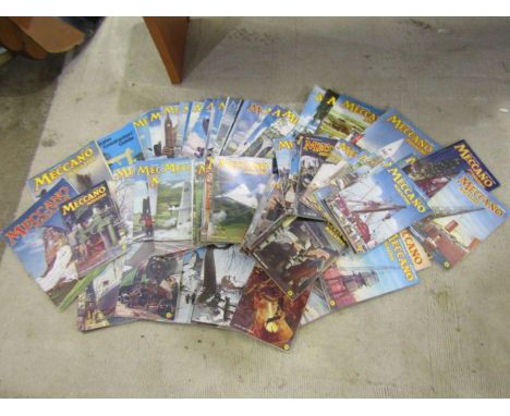 Large amount of vintage Meccano magazines and leaflets etc&nbsp;