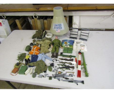Vintage Palitoy 1960's Action Man with clothes and accessories&nbsp;