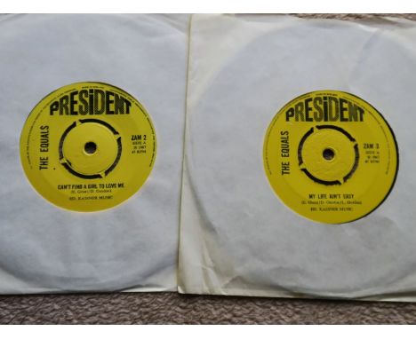 The Equals (Eddy Grant) Can't Find a girl to love me & My life aint easy PSYCH!Two rare soul 45's from Zambia in fantastic co