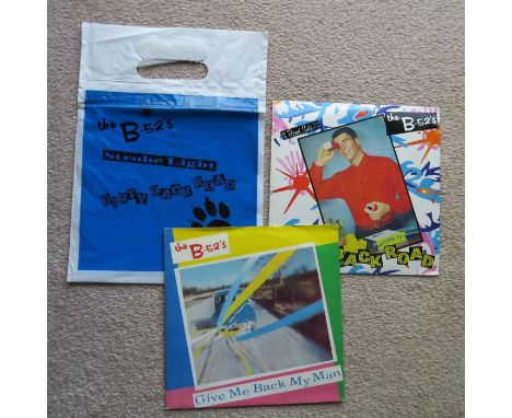 B-52's Lot oftwo rare singles inc Strobe light with BagThe B-52's – Give Me Back My ManLabel: Island Records – WIP 6579The vi