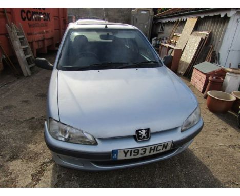 2001 Peugeot 106 Zest 2 Diesel offered on behalf of the executors. We are unable to start the vehicle due to lack of keys, ho