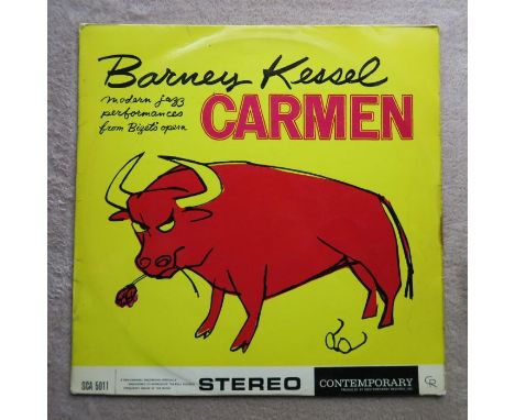 Barney Kessel – Modern Jazz Performances From Bizet's Opera Carmen UK LPThe vinyl is in Very Good Condition visually.The Slee