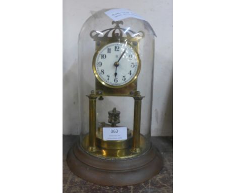 A Badische 400 day torsion clock with disc pendulum 