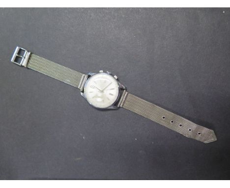 A lings 21 Prix 1960's manual wind anti-magnetic gents wristwatch, 36mm wide, running in saleroom, hands advance, buttons sto