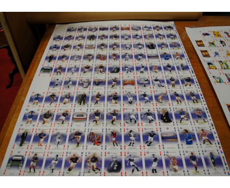 Carta Mundi - an uncut roll of playing cards, Glasgow Rangers Legends, with tube