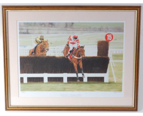 Stephen Smith, (20th century) Cheltenham's Champion Chaser, limited edition print no. 260/500, signed in pencil to the margin