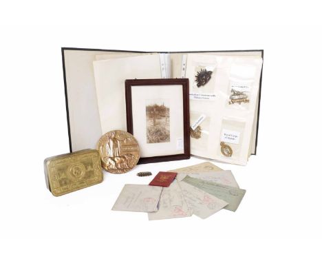 INTERESTING WWI MILITARY ARCHIVE RELATING TO JOHN MCWILLIAMcontaining The British War Medal and the 1914-15 Star, named for '