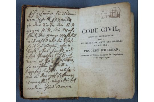 Code Civil Des Francais An Xii 1804 Code Civil Des Francais Devenu Code Napoleon En 1807 Ed