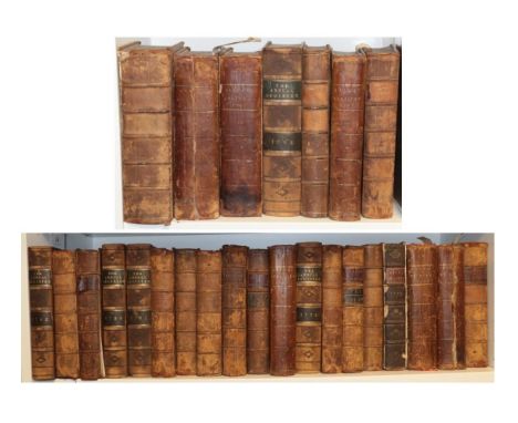 [Burke, Edmund].  Broken run of The Annual Register or a View of the History, Politics and Literature for the Years 1762, 176