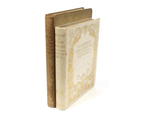 Omar Khayyam Dulac, Edmund (illus.) Rubaiyat. Hodder &amp; Stoughton, [1909]. 4to, cream buckram gilt; full colour plates tip
