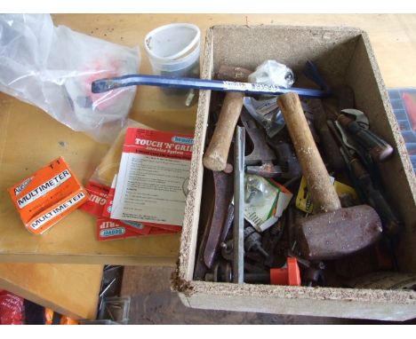Box Assorted Tools etc
