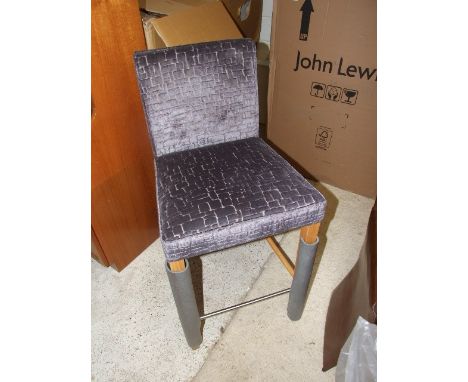 Alexa Barstool Light Legs fabric Ascent  ( VAT on hammer price )
