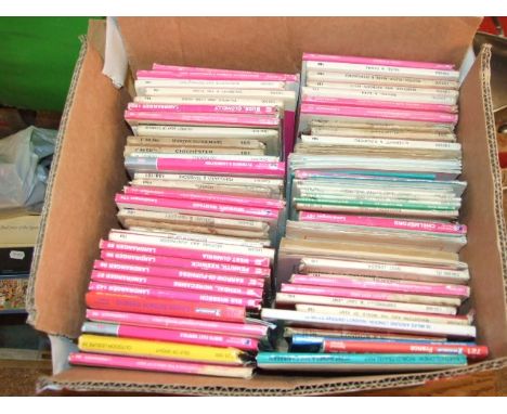 Box of Ordnance Survey Maps