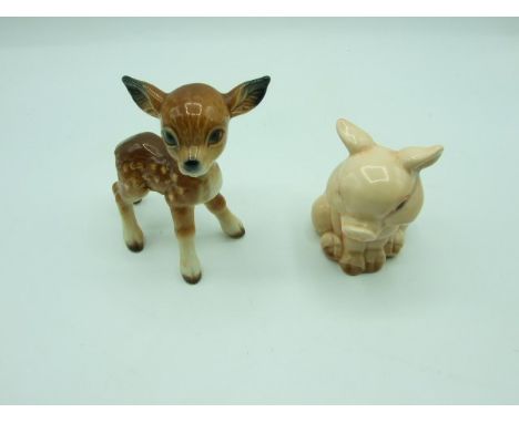 Goebel Pig &amp; Deer ( perfect no damage )