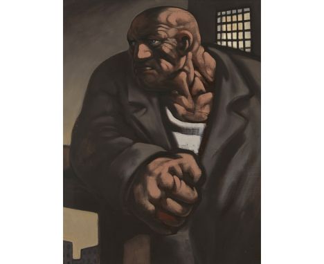 [§] PETER HOWSON (SCOTTISH B.1958)UNTITLED Signed,oil on canvas89cm x 67cm (35in x 26.5in)